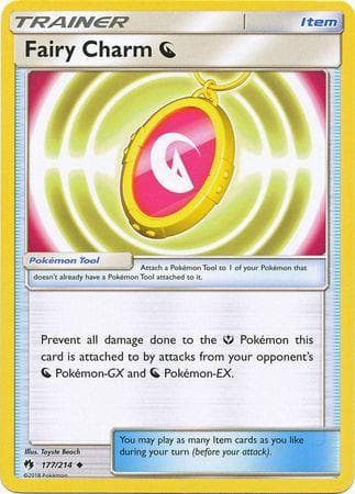Carta Fairy Charm (Dragon) (177/214) do set Trovões Perdidos — Pokémon TCG | Bynx