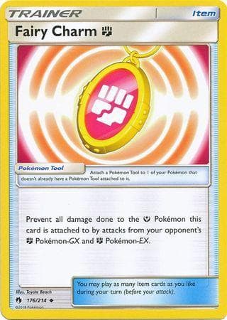 Carta Fairy Charm (Fighting) (176/214) do set Trovões Perdidos — Pokémon TCG | Bynx