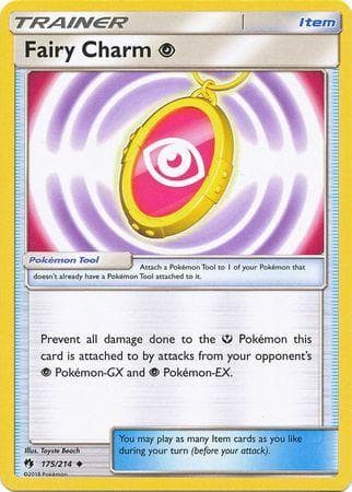 Carta Fairy Charm (Psychic) (175/214) do set Trovões Perdidos — Pokémon TCG | Bynx