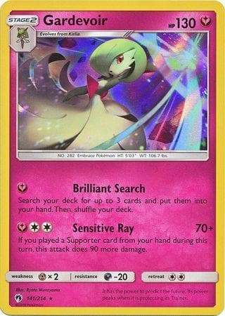Carta Gardevoir (141/214) do set Trovões Perdidos — Pokémon TCG | Bynx