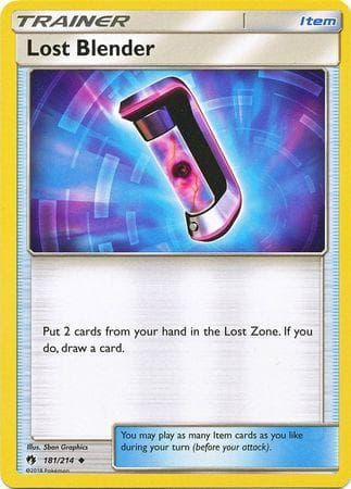 Carta Lost Blender (181/214) do set Trovões Perdidos — Pokémon TCG | Bynx