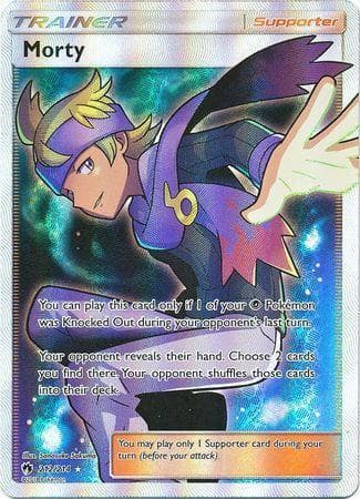 Carta Morty (212/214) do set Trovões Perdidos — Pokémon TCG | Bynx