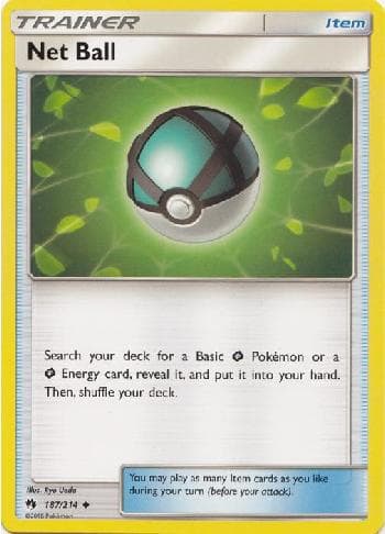 Carta Net Ball (187/214) do set Trovões Perdidos — Pokémon TCG | Bynx