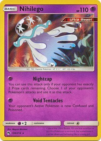 Carta Nihilego (106/214) do set Trovões Perdidos — Pokémon TCG | Bynx