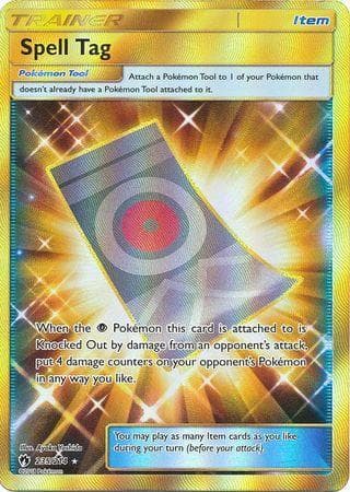 Carta Spell Tag (235/214) do set Trovões Perdidos — Pokémon TCG | Bynx