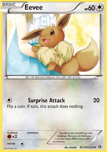Eevee (RC14/113) — Tesouros Lendários