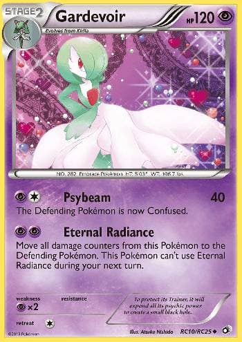 Carta Gardevoir (RC10/113) do set Tesouros Lendários — Pokémon TCG | Bynx