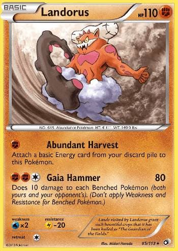 Landorus (85/113) — Tesouros Lendários