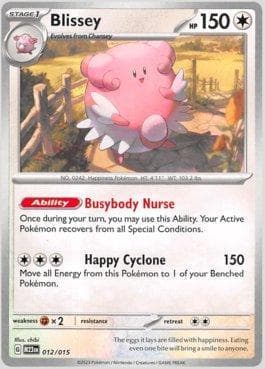 Carta Blissey (012/015) do set McDonald's Collection 2023 — Pokémon TCG | Bynx