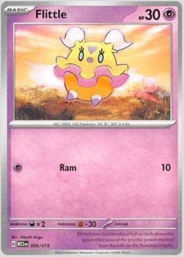 Carta Flittle (009/015) do set McDonald's Collection 2023 — Pokémon TCG | Bynx