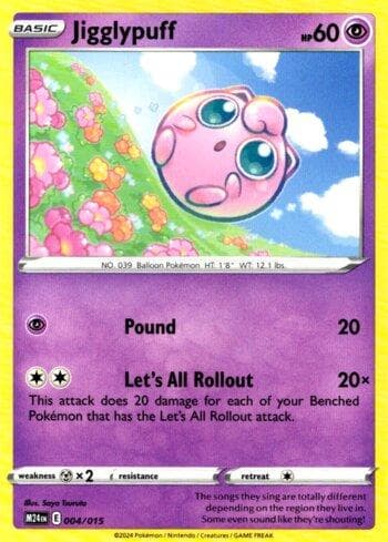 Carta Jigglypuff (004/015) do set Liga BR — M24 — Pokémon TCG | Bynx