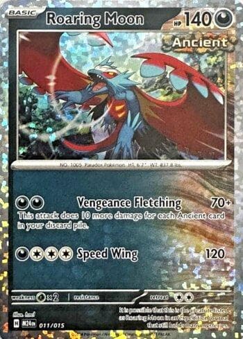 Carta Lua Estrondo / Roaring Moon (011/015) #011 — Pokémon TCG | Bynx