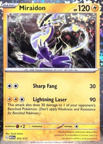 Carta Miraidon (003/015) do set Liga BR — M24 — Pokémon TCG | Bynx