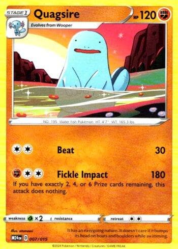 Carta Quagsire (007/015) do set Liga BR — M24 — Pokémon TCG | Bynx