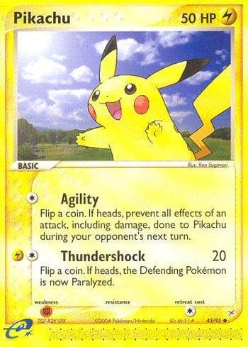 Pikachu (43/95) — Team Magma vs Team Aqua