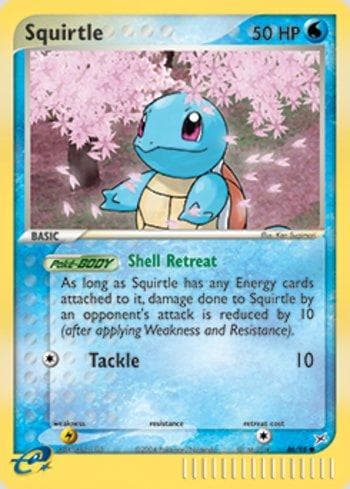 Squirtle (Reverse Holo) (46b/95) — Team Magma vs Team Aqua