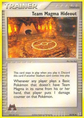 Team Magma Hideout (83/95) — Team Magma vs Team Aqua