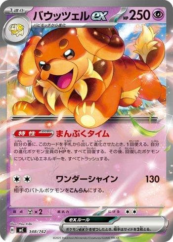 Carta Dachsbun ex (348/742) do set Liga BR — MC — Pokémon TCG | Bynx