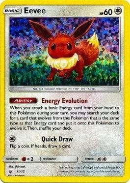 Eevee (11/12) — McDonald's Collection 2018 (English)
