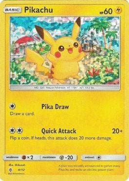 Pikachu (04/12) — McDonald's Collection 2018 (English)