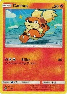 Carta Growlithe (05/40) do set McDonald's Collection 2018 (French) — Pokémon TCG | Bynx