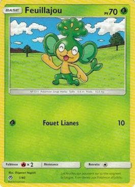 Carta Pansage (01/40) do set McDonald's Collection 2018 (French) — Pokémon TCG | Bynx