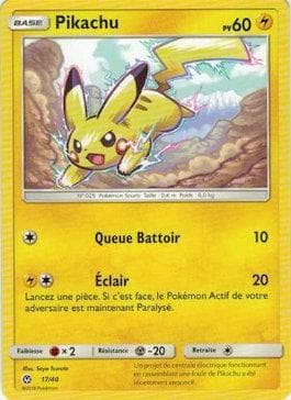 Carta Pikachu (17/40) do set McDonald's Collection 2018 (French) — Pokémon TCG | Bynx
