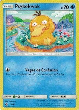 Psyduck (10/40) — McDonald's Collection 2018 (French)
