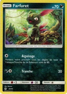 Carta Sneasel (28/40) do set McDonald's Collection 2018 (French) — Pokémon TCG | Bynx