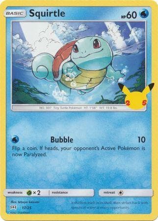 Squirtle (17/25) — McDonald's Collection 2021
