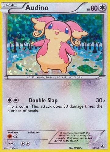 Carta Audino (12/12) do set McDonald’s Collection 2011 — Pokémon TCG | Bynx