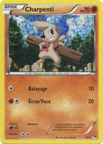 Carta Timburr (8/12) do set McDonald’s Collection 2013 — Pokémon TCG | Bynx