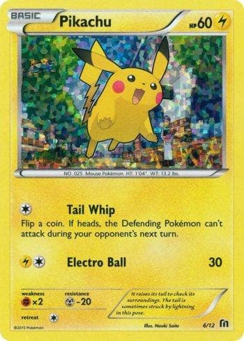Pikachu (6/12) — McDonald’s Collection 2016