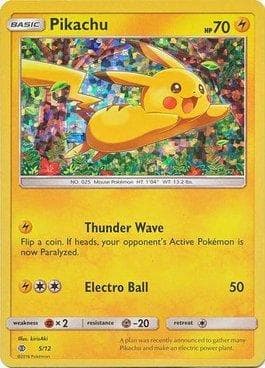 Pikachu 5 — McDonald's Collection 2017