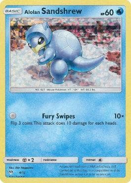 Alolan Sandshrew (4/12) — McDonald's Collection 2019
