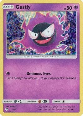 Gastly (7/12) — McDonald's Collection 2019