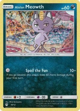 Carta Meowth de Alola / Alolan Meowth (10/12) #10 — Pokémon TCG | Bynx