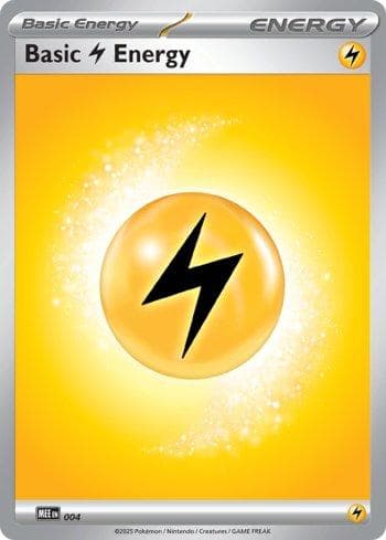 Carta Lightning Energy (Mega Evolution) (MEE004/008) do set Liga BR — MEE — Pokémon TCG | Bynx
