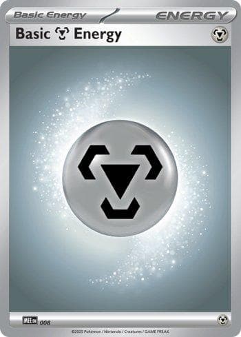 Carta Metal Energy (Mega Evolution) (MEE008/008) do set Liga BR — MEE — Pokémon TCG | Bynx