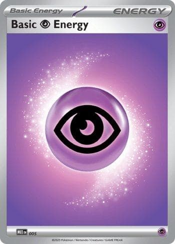 Carta Psychic Energy (Mega Evolution) (MEE005/008) do set Liga BR — MEE — Pokémon TCG | Bynx