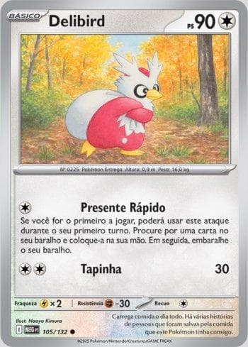 Delibird (105/132) — Megaevolução
