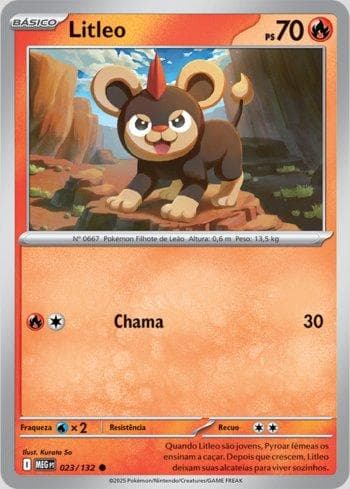Litleo (023/132) — Megaevolução