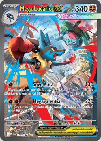 Mega Lucario ex (179/132) — Megaevolução