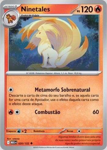 Ninetales (020/132) — Megaevolução