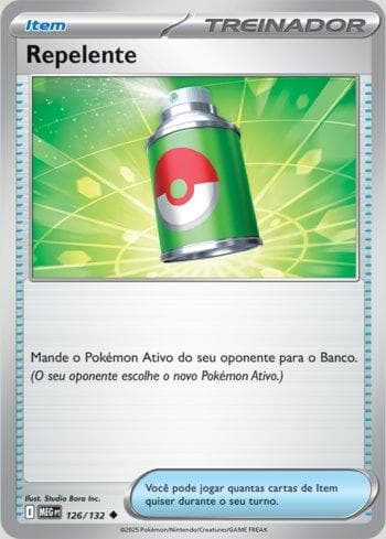 Carta Repel (126/132) do set Megaevolução — Pokémon TCG | Bynx