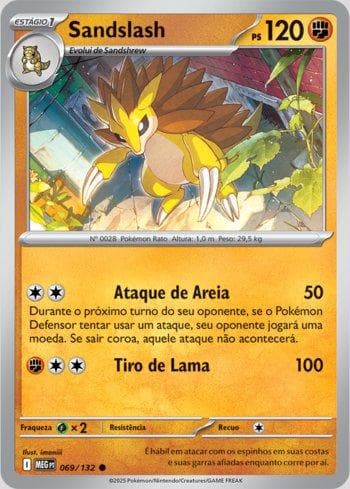 Sandslash (069/132) — Megaevolução