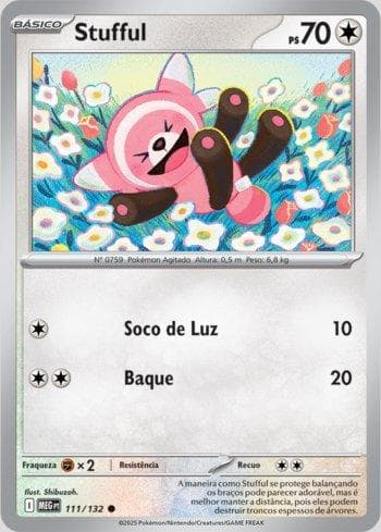 Carta Stufful (111/132) do set Megaevolução — Pokémon TCG | Bynx