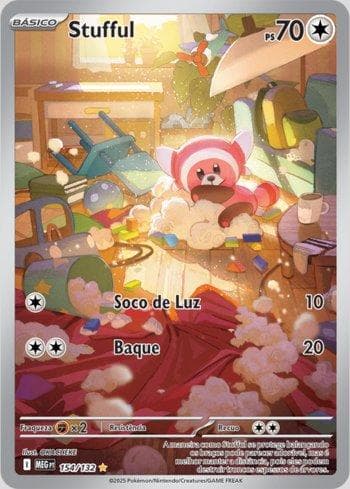 Carta Stufful (154/132) do set Megaevolução — Pokémon TCG | Bynx