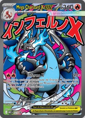 Mega Charizard X ex 023 — Mega Evolution Promos
