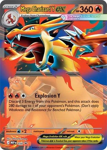 Mega Charizard Y ex 030 — Mega Evolution Promos